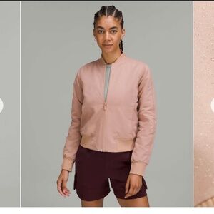 Lululemon Non-Stop Cotton Bomber Jacket